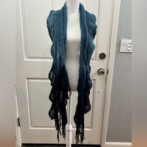 Mixit gorgeous blue ombre scarf